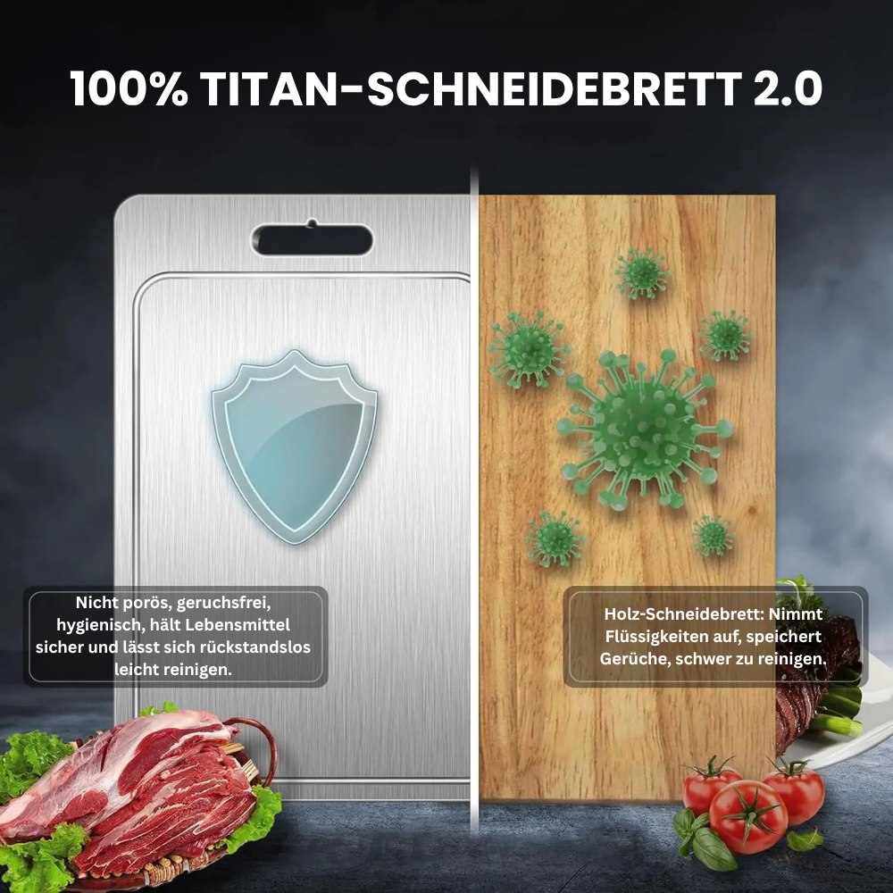 100% TITANIUM CUTTING BOARD™