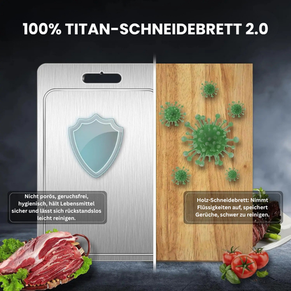100% TITANIUM CUTTING BOARD™