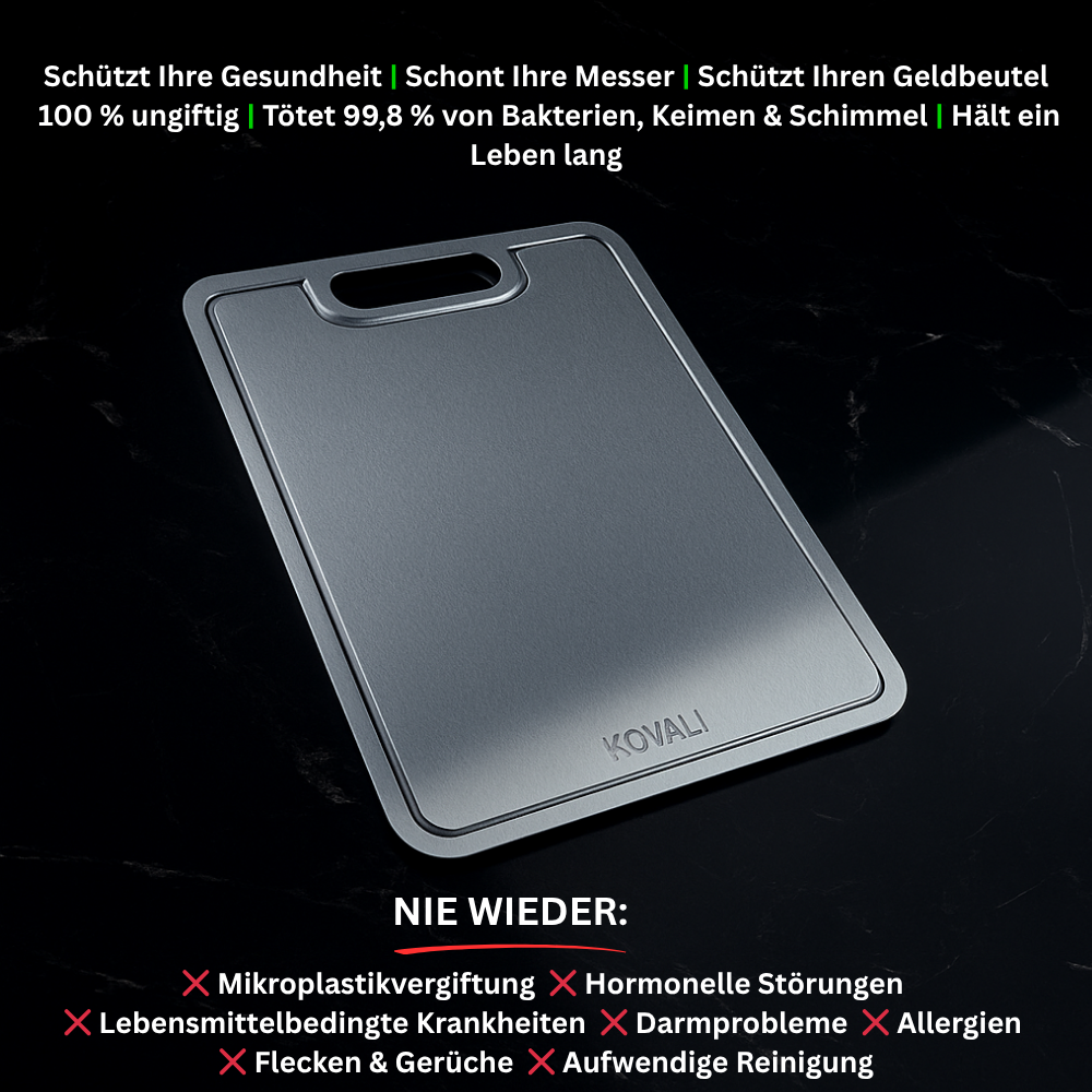 100% TITANIUM CUTTING BOARD™