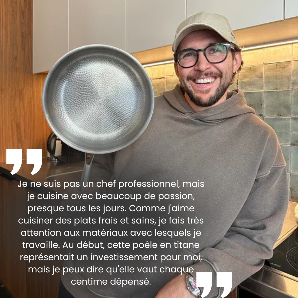 PREMIUM POÊLE EN TITANE™