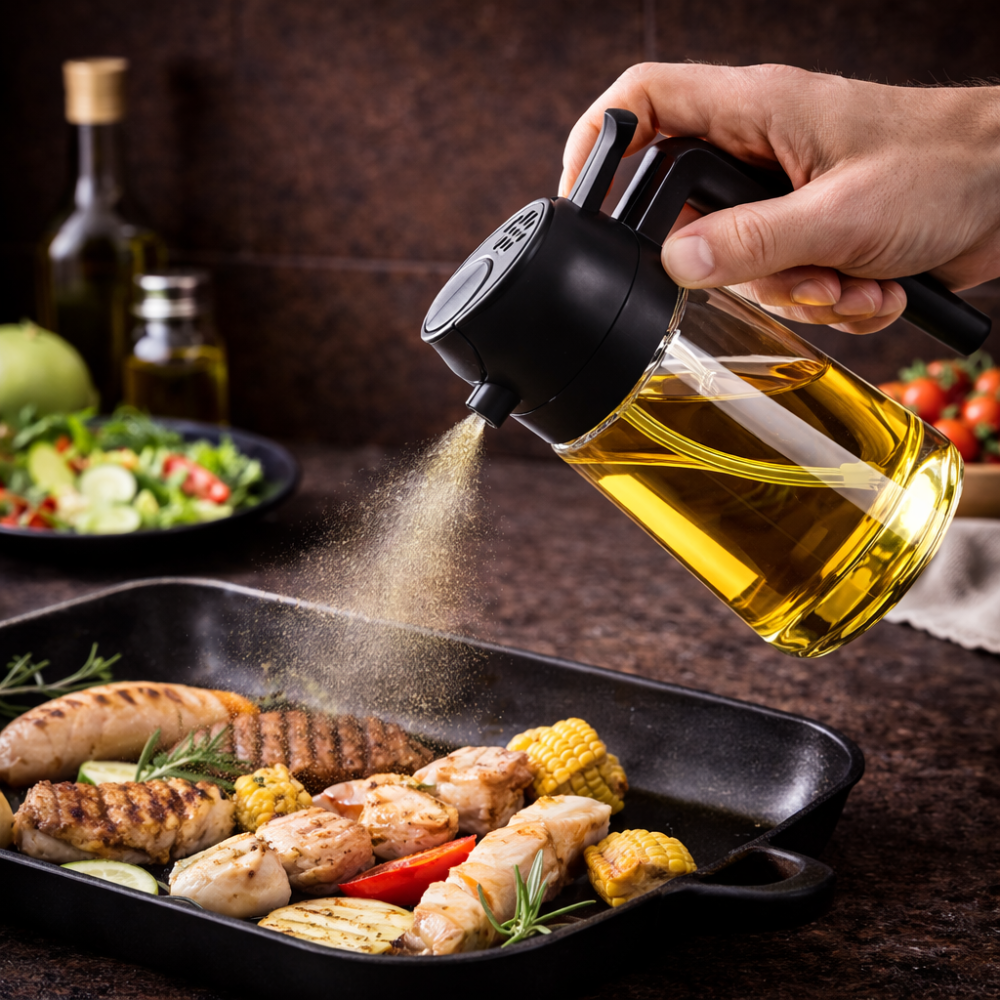 2-in-1 OIL SPRAY BOTTLE™ (470ml)